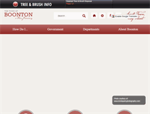 Tablet Screenshot of boonton.org